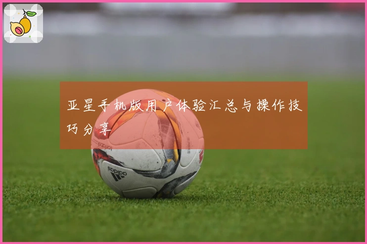 亚星手机版用户体验汇总与操作技巧分享